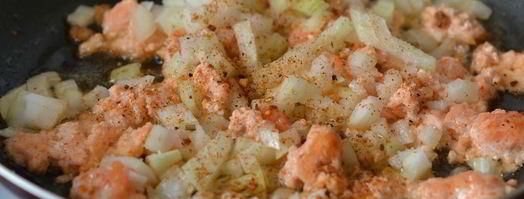 пирожки с рисом и семгой. Шаг 4