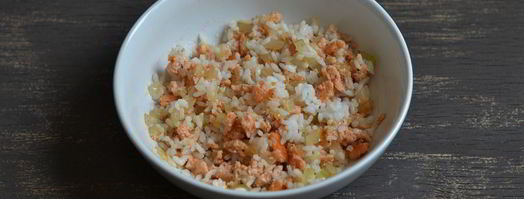 пирожки с рисом и семгой. Шаг 6