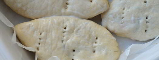 пирожки с рыбой о овощами. Шаг 4