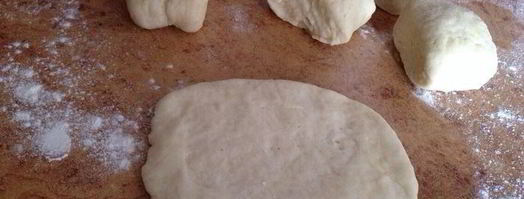 пирожки с сыром и зеленью лодочки. Шаг 5