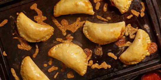 Пирожки с зеленым луком