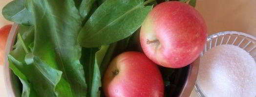 пирожки со щавелем и яблоками. Шаг 2