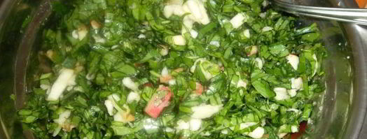 пирожки со щавелем и яблоками. Шаг 4