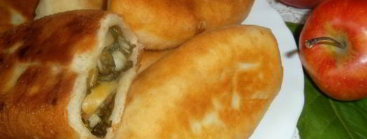 пирожки со щавелем и яблоками. Шаг 8