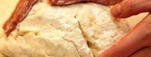 пирожки со шпиком. Шаг 9