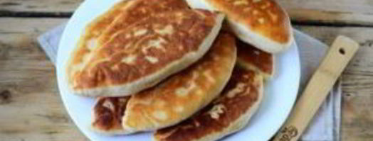 пирожки со сливой на сковороде. Шаг 9