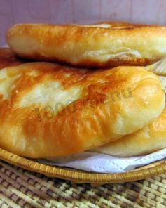 Пирожки в масле жареные на воде