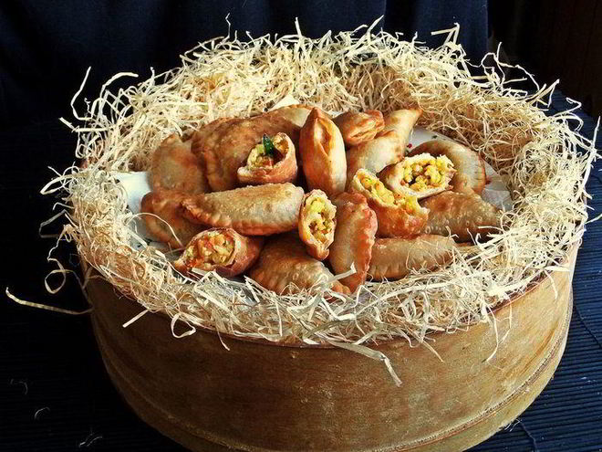 Рецепт постных пирожков с фасолью