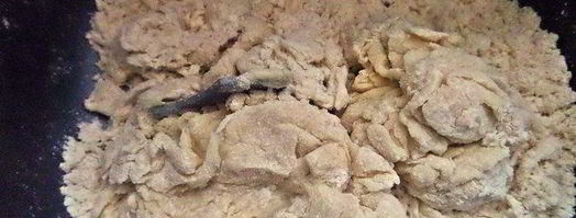 постные пирожки с фасолью. Шаг 4