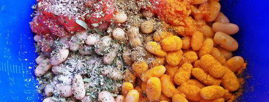 постные пирожки с фасолью. Шаг 6