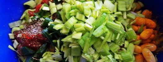 постные пирожки с фасолью. Шаг 7