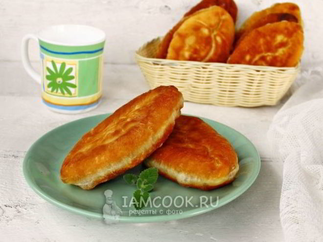 Рецепт сладких жареных пирожков со щавелем