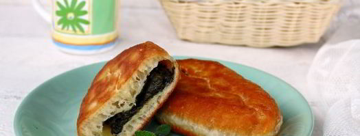 сладкие жареные пирожки со щавелем. Шаг 15