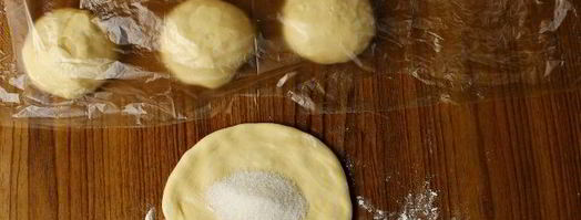 сладкие жареные пирожки со щавелем. Шаг 11