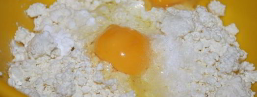 творожные пирожки с рубленой курицей. Шаг 3