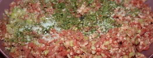 эчпочмаки на бездрожжевом тесте с сочной начинкой из говядины и кабачка. Шаг 3