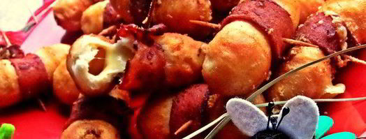 закусочные пирожки с сыром и ветчиной муравьи. Шаг 12