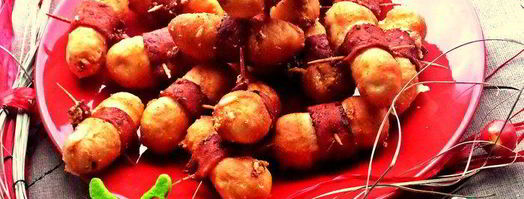 закусочные пирожки с сыром и ветчиной муравьи. Шаг 13