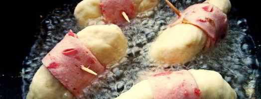 закусочные пирожки с сыром и ветчиной муравьи. Шаг 10