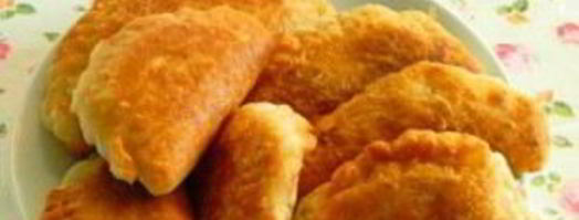 жареные пирожки из слоеного теста. Шаг 3