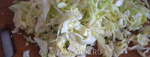 жареные пирожки с капустой. Шаг 3
