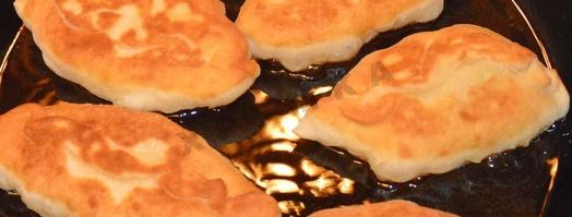 жареные пирожки с луком и яйцом на кефире. Шаг 16