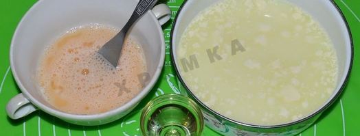 жареные пирожки с луком и яйцом на кефире. Шаг 4