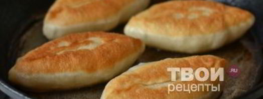 жареные пирожки с луком и яйцом. Шаг 27