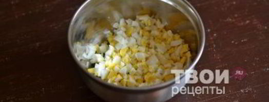 жареные пирожки с луком и яйцом. Шаг 13