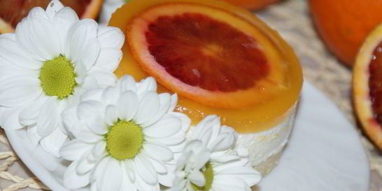 Апельсиновое пирожное