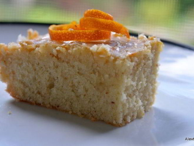 Рецепт апельсинового брауни