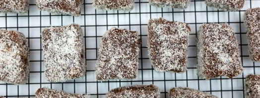 австралийское пирожное ламингтон. Шаг 15