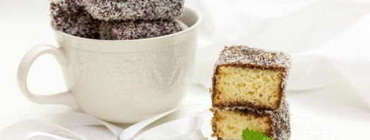 австралийское пирожное ламингтон. Шаг 17