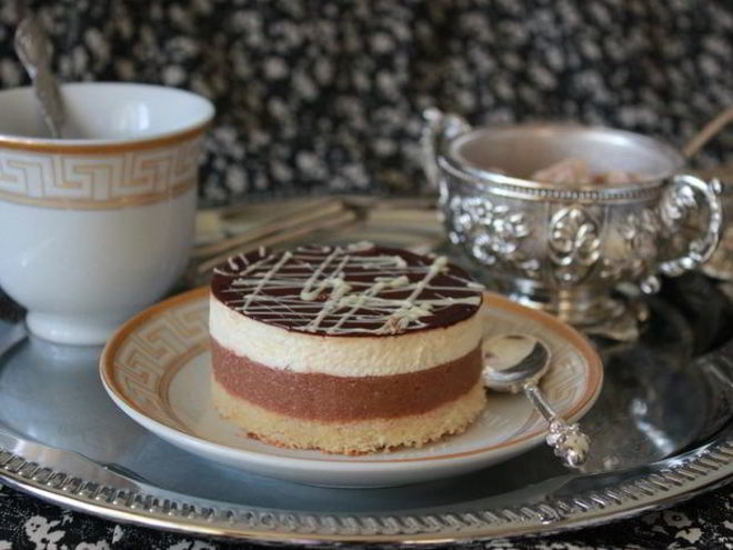 Рецепт бананового пирожного