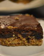 Брауни пшеничный в шоколадной глазури