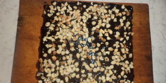 Брауни с арахисом