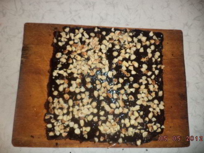 Рецепт брауни с арахисом