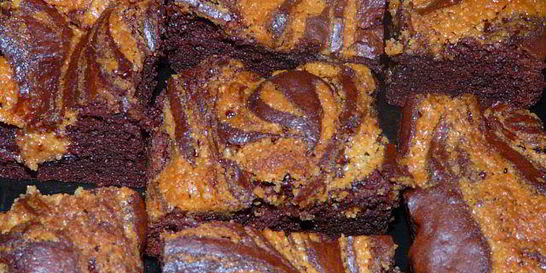 Брауни с арахисовым вкраплением