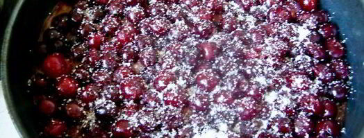 брауни с творожно-вишневой начинкой. Шаг 7