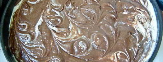 брауни с творожно-вишневой начинкой. Шаг 9