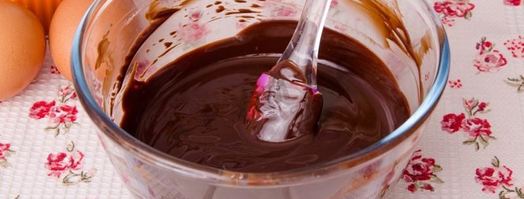 брауни с жидким шоколадом внутри. Шаг 3