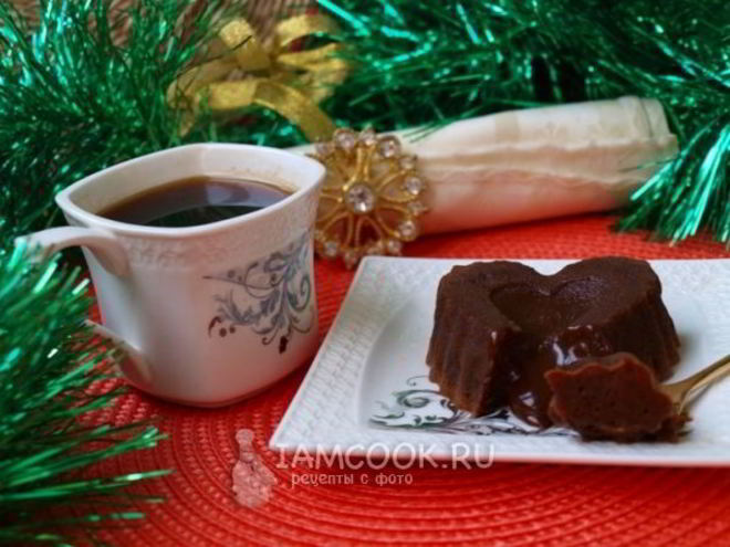 Рецепт горячих шоколадных пирожных