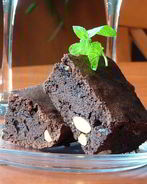 Кофейно-ореховые брауни