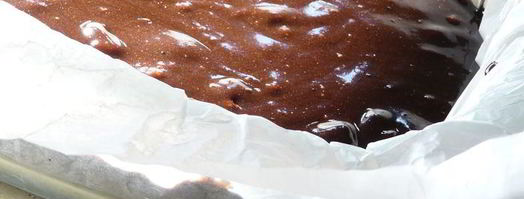 кофейно-ореховые брауни. Шаг 2