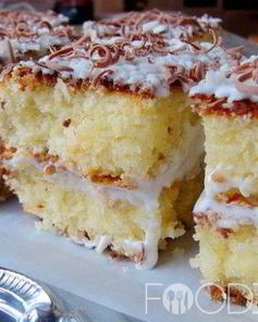 Кокосовые пирожные с шоколадом