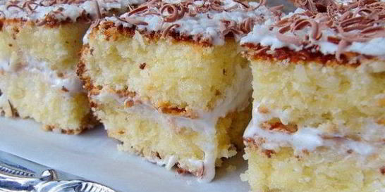 Кокосовые пирожные с шоколадом