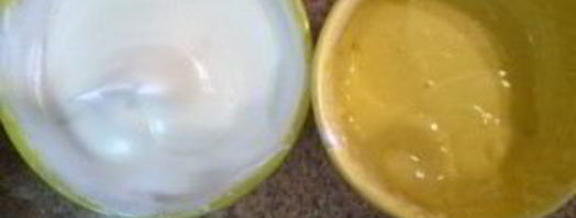 лимонное пирожное с белковым кремом. Шаг 2