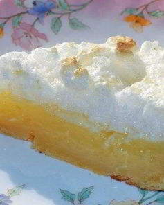 Лимонные пирожные с безе