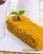 Медовое пирожное