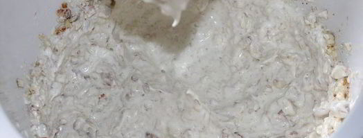 миндально-кунжутные пирожные с мятой. Шаг 2